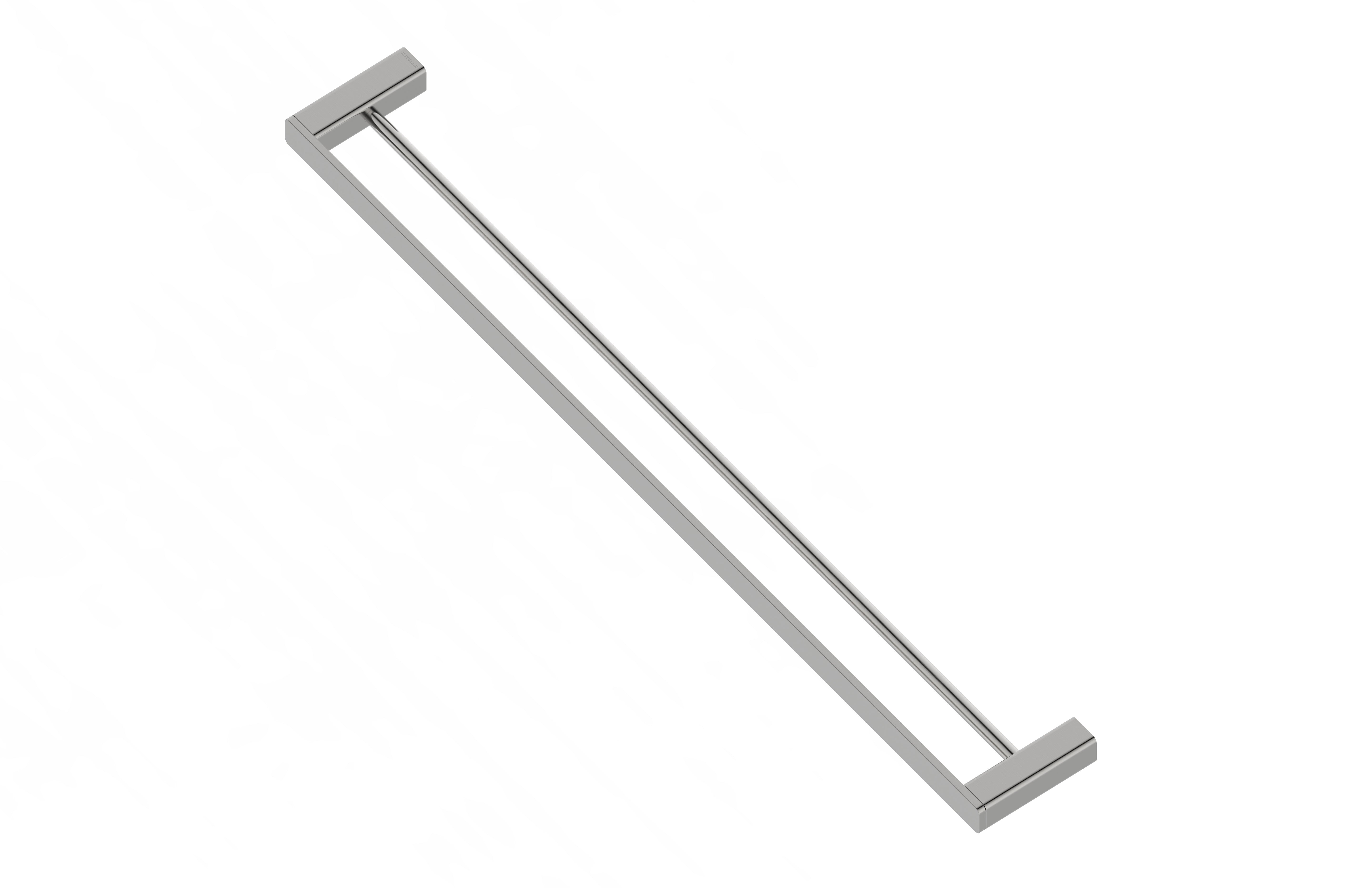 Boston Towel Rail Double - 800 Satin Nickel