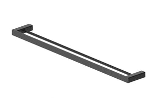 Boston Towel Rail Double 800mm Matte Black