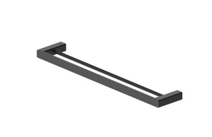 Boston Towel Rail Double 600mm Matte Black