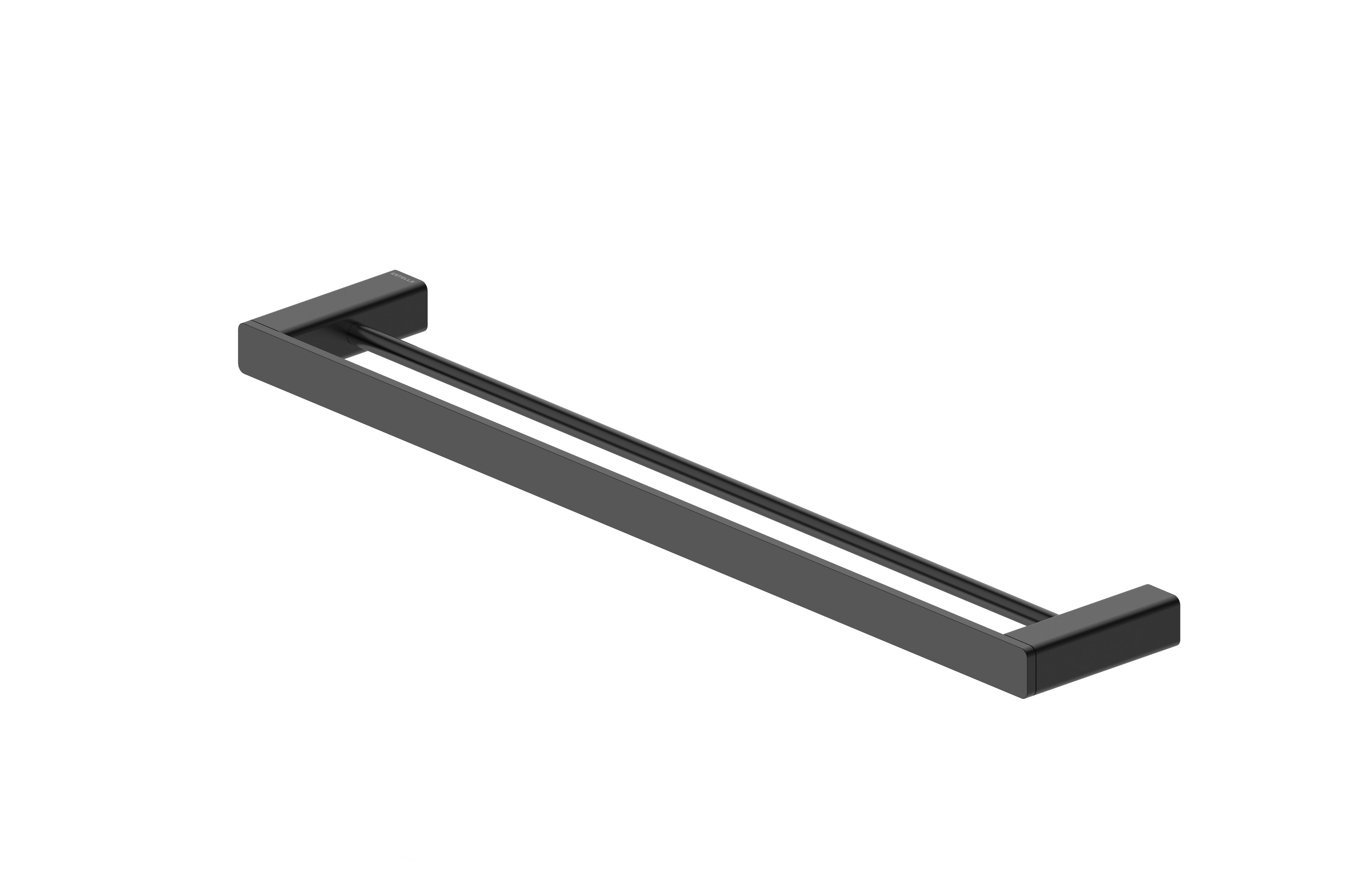 Boston Towel Rail Double - 600 Matte Black