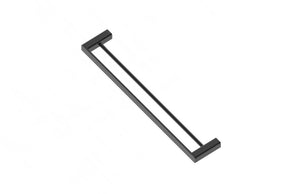 Boston Towel Rail Double 600mm Matte Black