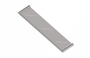 Statesman Shower Shelf 600mm Satin Nickel