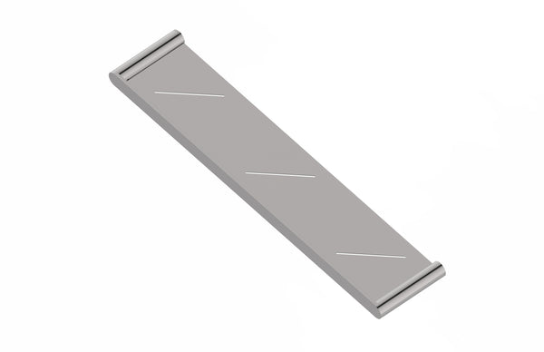 Statesman Shower Shelf 600mm Satin Nickel