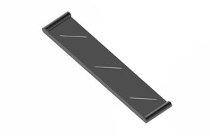 Statesman Shower Shelf 600mm Matte Black