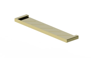 Boston Shower Shelf 600mm Brushed Brass