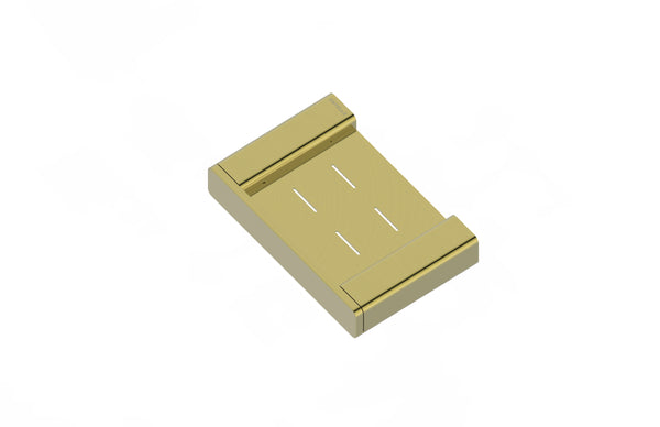 Boston Soap Holder Brushed Brass