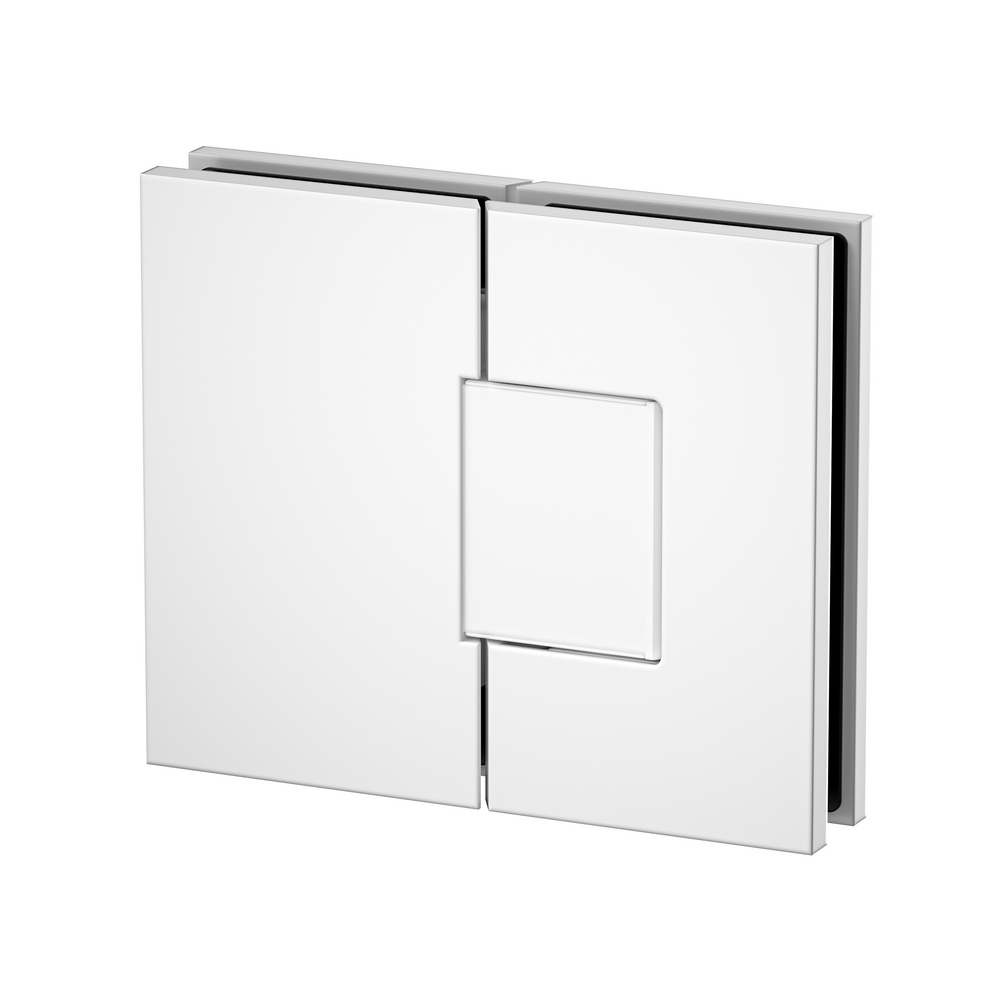 Statesman Glass to Glass Hinge  White