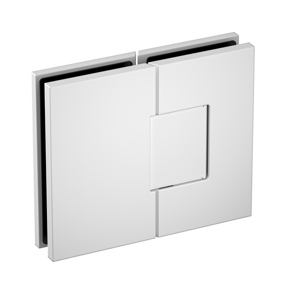 Statesman Glass to Glass Hinge  White