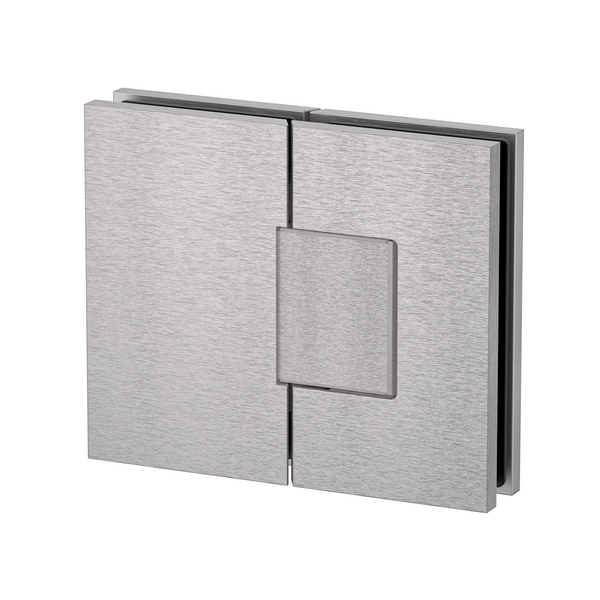 Statesman Glass to Glass Hinge Satin Nickel