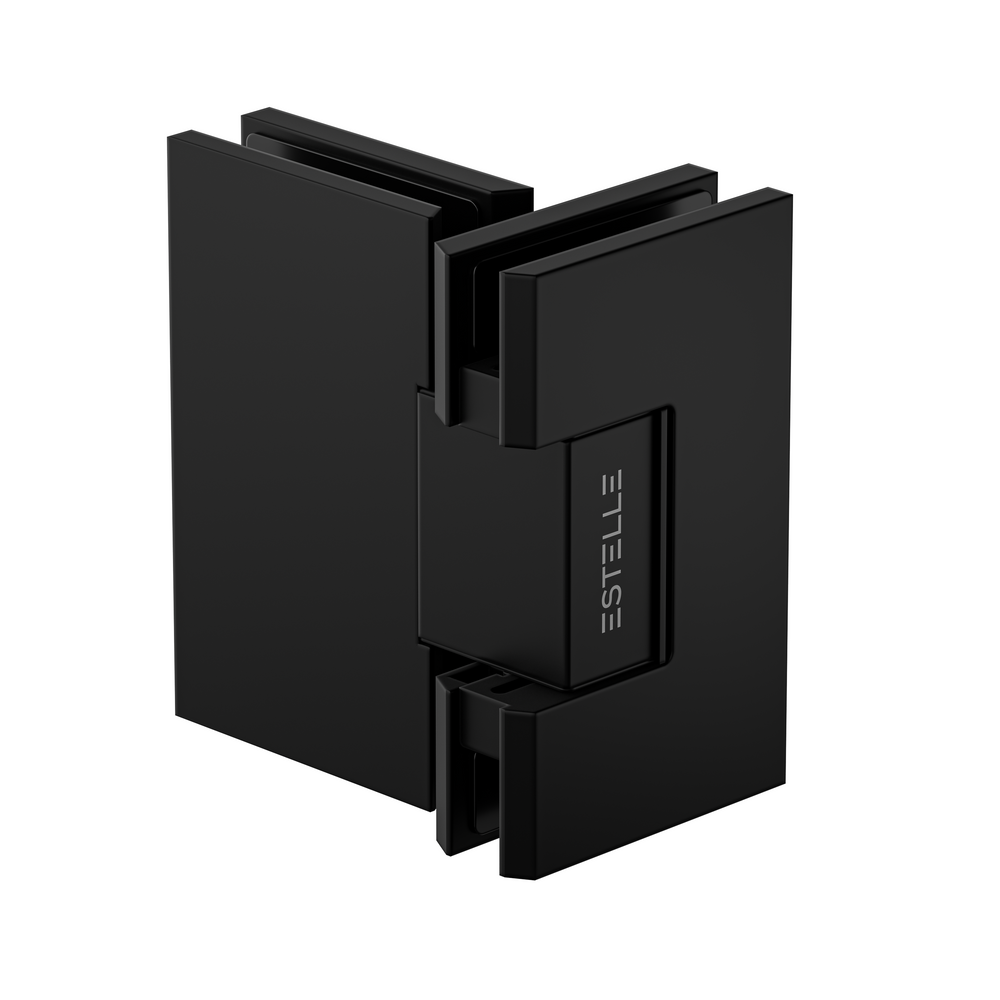 Statesman Glass to Glass Hinge Matte Black