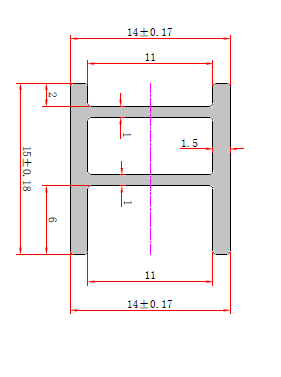 Aluminium Shower Hob System 2000mm Matte Black