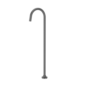 Pinnacles Floor Standing Bath Spout Brushed Gun Metal