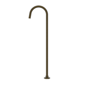 Pinnacles Floor Standing Bath Spout Antique Brass