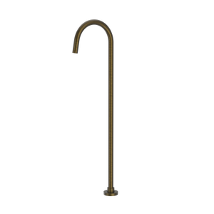Pinnacles Floor Standing Bath Spout Antique Brass