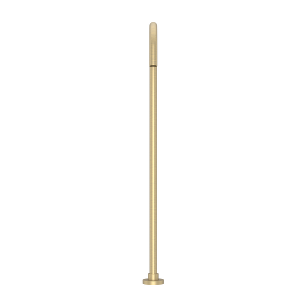 Pinnacles Floor Standing Bath Spout Soft Gold Brushed