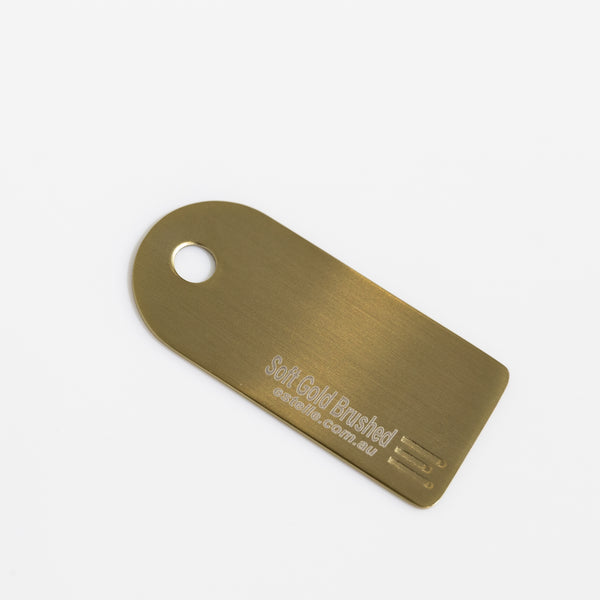 Soft Gold Brushed Colour Sample 