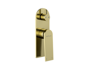 Statesman Shower Mixer with Diverter Brushed Brass