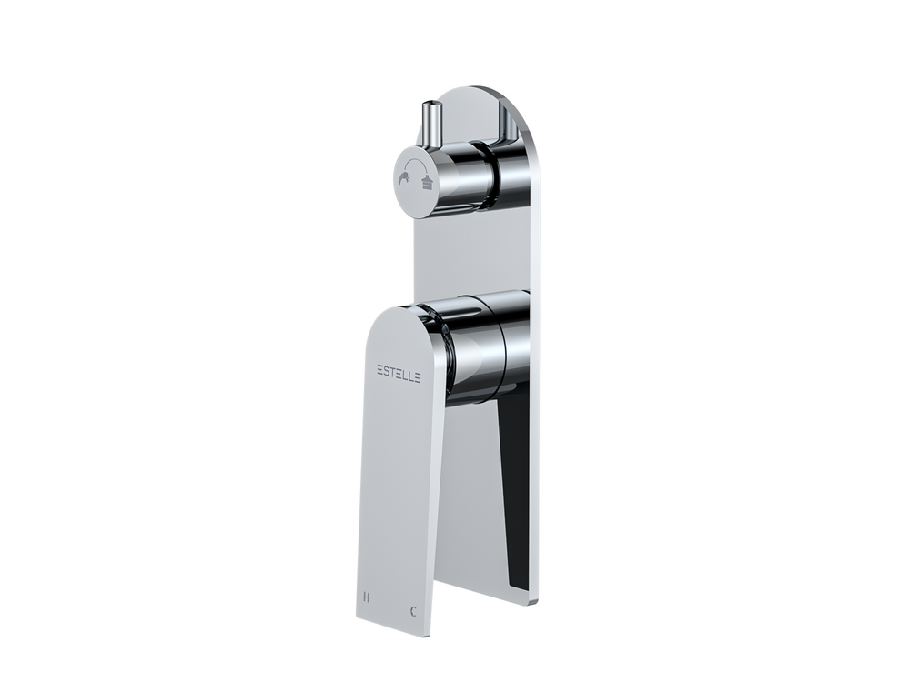 Statesman Shower Mixer with Diverter Polished Chrome