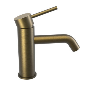 Pinnacles Basin Tap Mixer Antique Brass