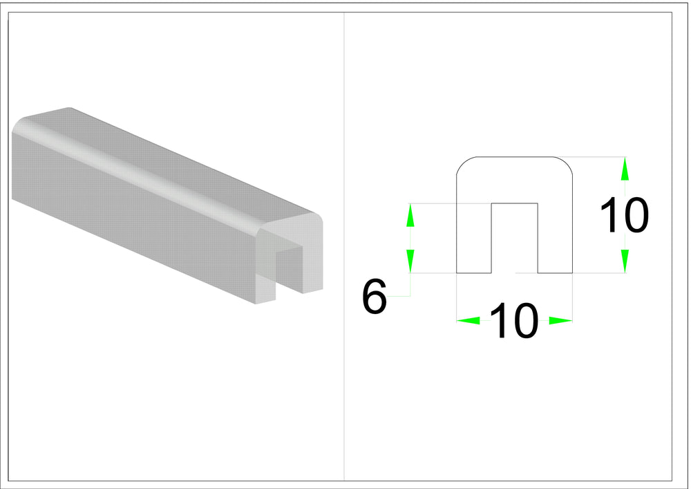 Water Bar WB1-7 730mm Satin Nickel