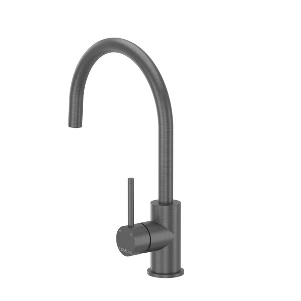 Pinnacles Kitchen Mixer in Brushed Gun Metal