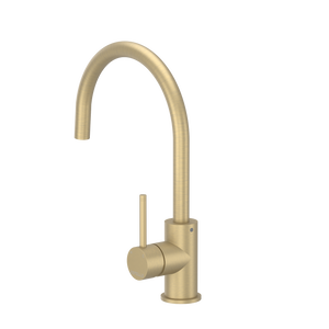 Pinnacles Kitchen Mixer Soft Gold Brushed
