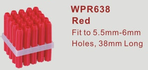 Red Wall Plug