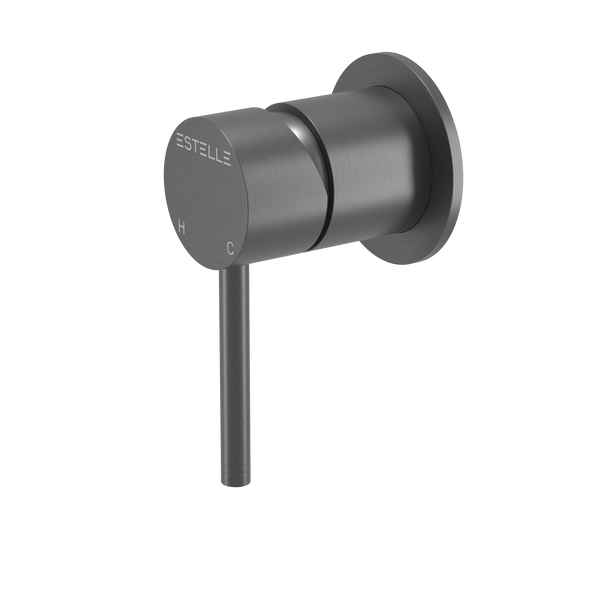 Pinnacles Shower Mixer Brushed Gun Metal