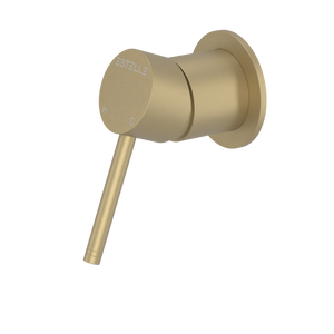 Pinnacles Shower Mixer Soft Gold Brushed