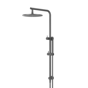 Pinnacles Shower Rail Set Brushed Gun Metal