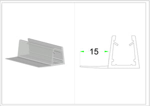 PVC Water Seal WS5-10 2200mm Clear