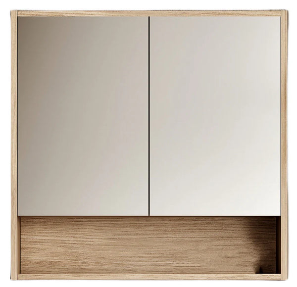 Cassa Designs Cicero Shaving Cabinet - Natural Oak- Double Doors