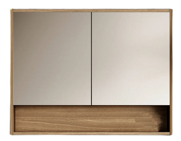 Cassa Designs Cicero Shaving Cabinet - Walnut- Double Doors