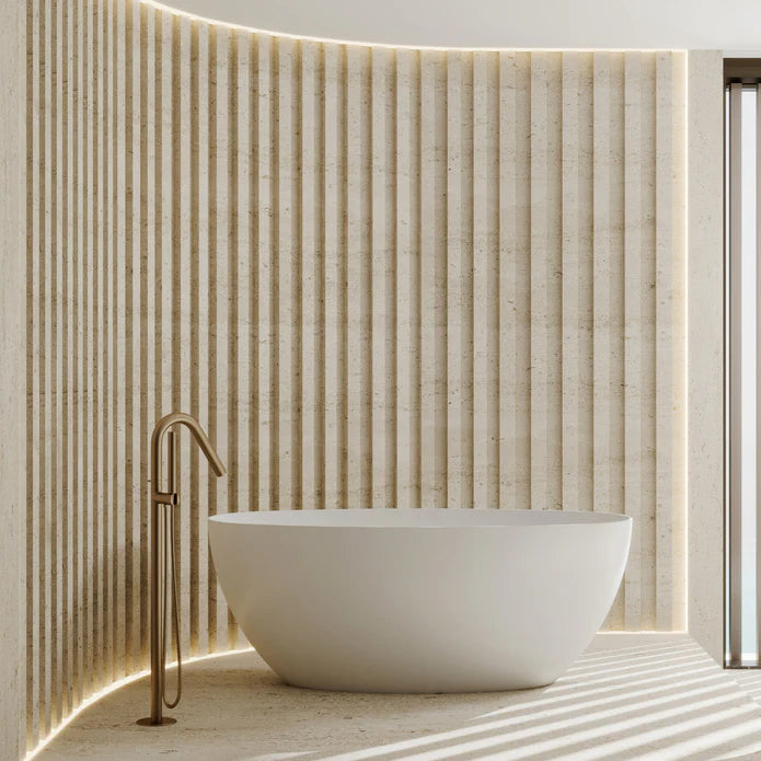 Cassa Design Egg Shell Bathtub Gloss White