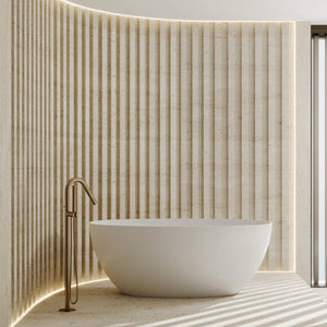 Cassa Design Egg Shell Bathtub Gloss White