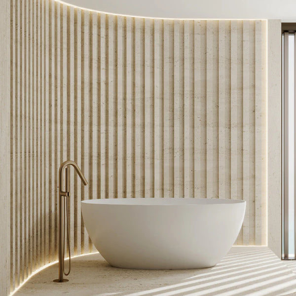 Cassa Design Egg Shell Bathtub Gloss White