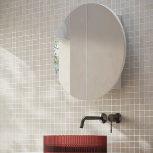 Cassa Designs ELLI Round Shaving Cabinet 600mm