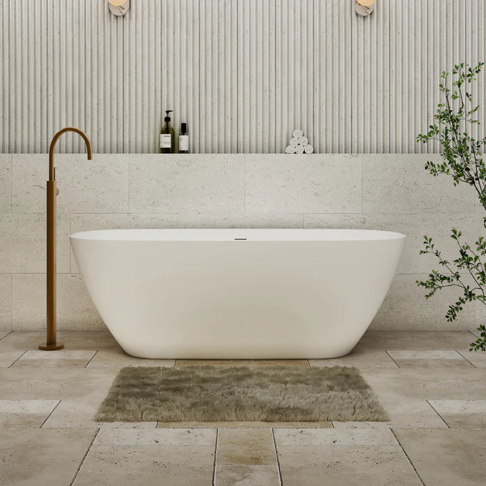 Cassa Designs Rec Slimline Bathtub Gloss White