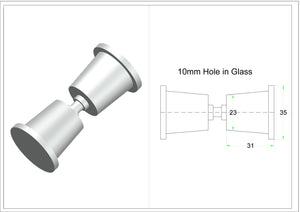 Round Door Knob Satin Nickel