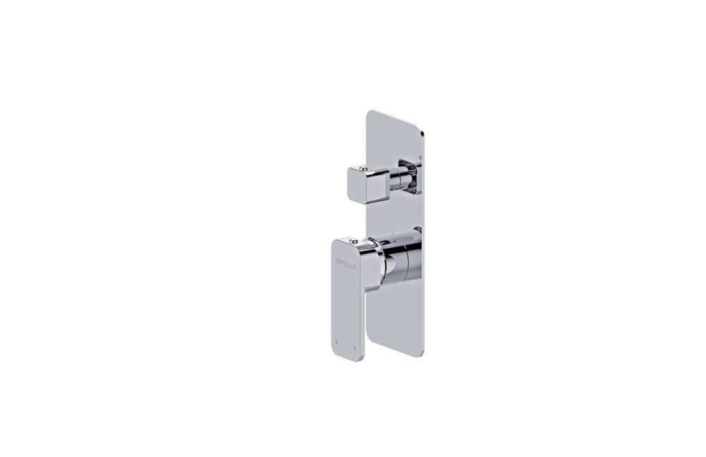 Boston Shower Mixer with Diverter Polished Chrome