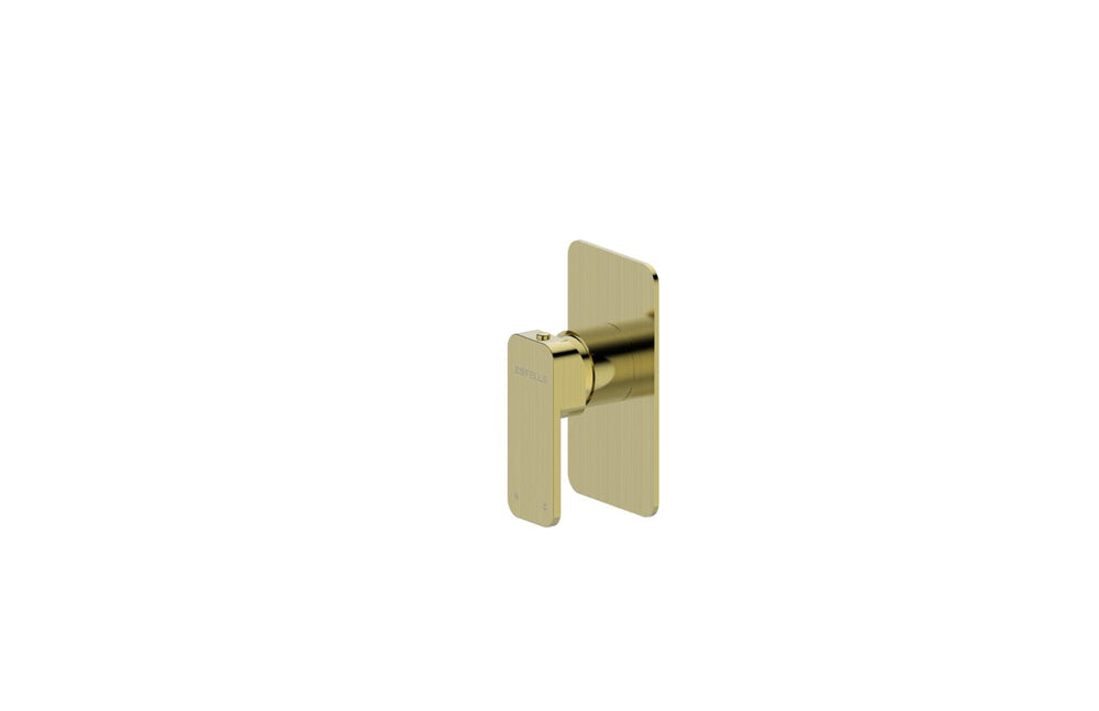 Boston Shower Mixer Brushed Brass