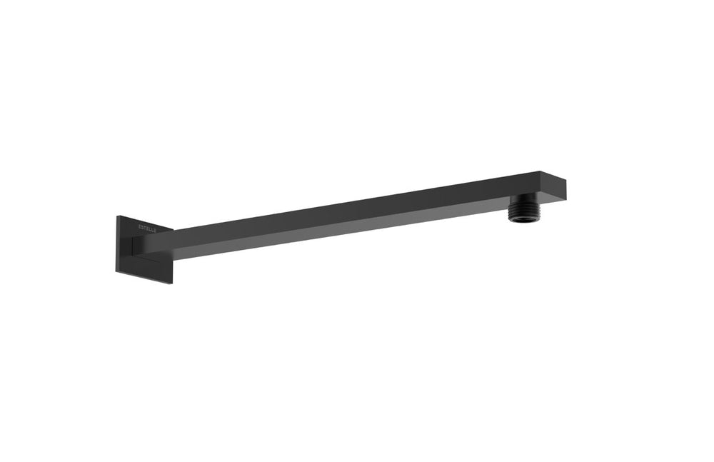 Straight Shower Arm Matte Black
