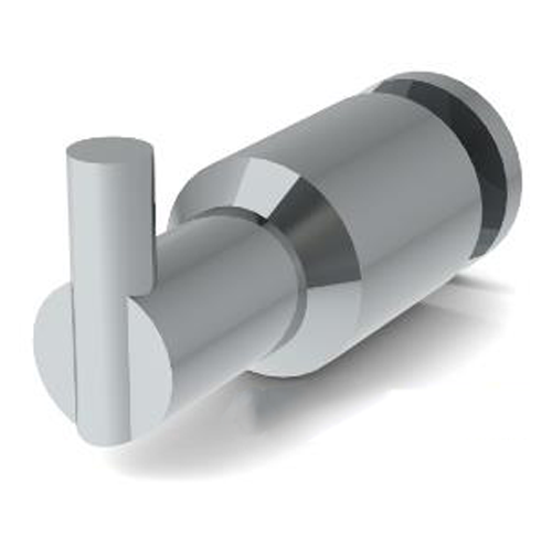Single Robe Hook Polished Chrome