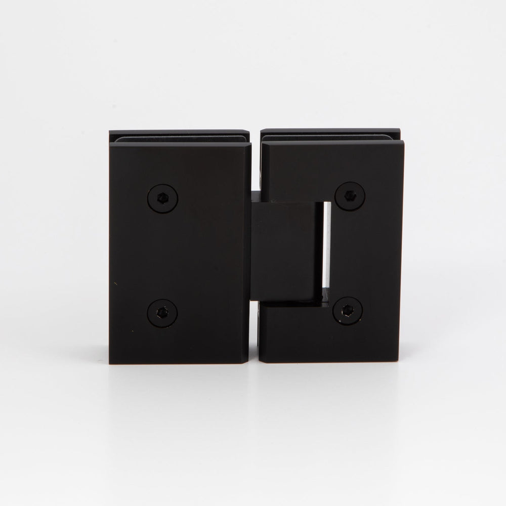 Boston Glass to Glass Hinge Matte Black