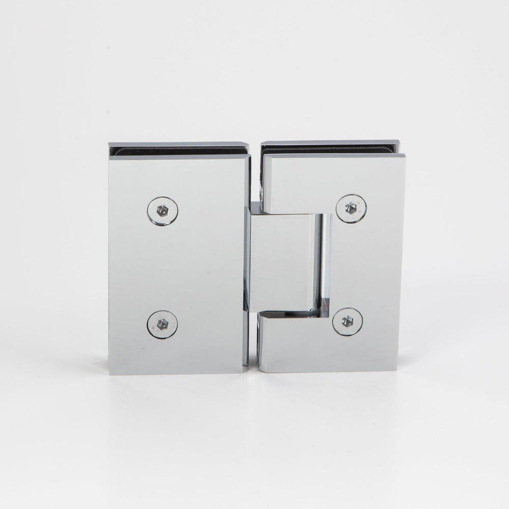 Boston Glass to Glass Hinge Polished Chrome