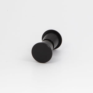 Round Door Knob  Matte Black