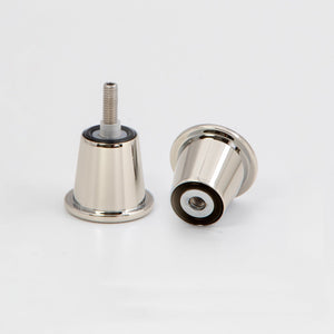 Round Door Knob Polished Nickel