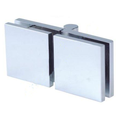 Stealth Bi-Fold Left handed Shower Hinge Brushed Brass