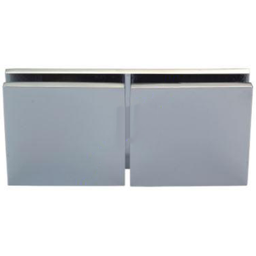 Boston Glass to Glass 180 Degree Bracket Satin Nickel