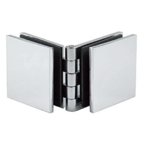 Adjustable Angle Bracket with 50mm Cover Plate - Polished Chrome